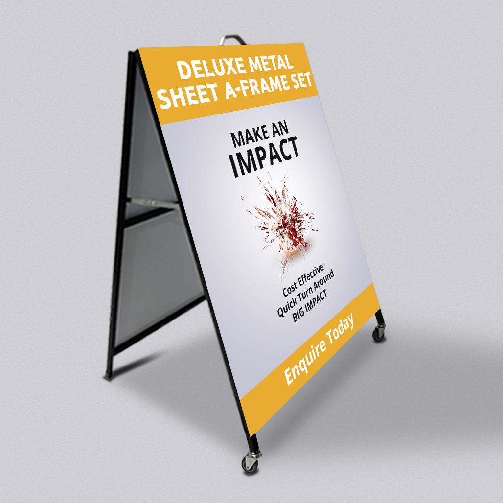XL Metal Sheet A-Frame Set